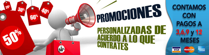Promociones del mes Banner promocional